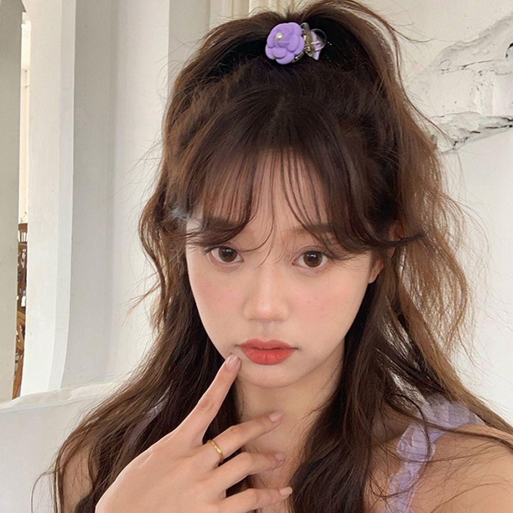 Kẹp Tóc Hình Hoa Trà Phong Cách Hàn Quốc Xinh Xắn Cho Bé Gái