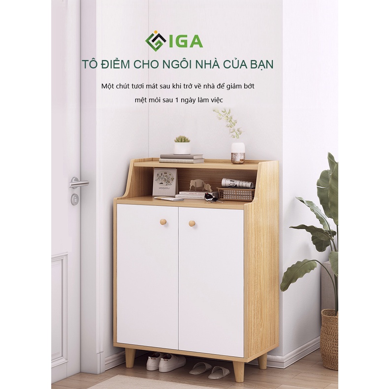 [SHIP HỎA TỐC]Tủ gỗ thông minh để giày đa năng làm nên vẻ đẹp cho ngôi nhà - GP170