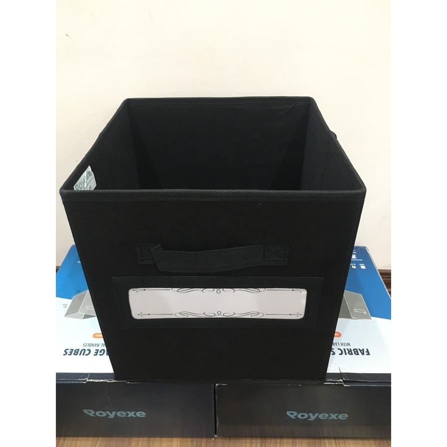 Hộp Vải - Hộp Đựng Đồ Kích Thước Chuẩn Với Kệ Sách Hình Tổ Ong