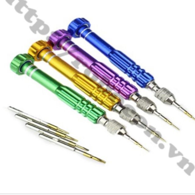 Tua vít 5 trong 1  chuyên đầu sửa điện thoại Thông dụng