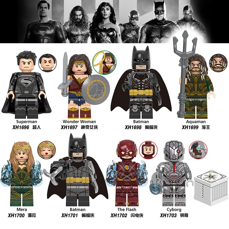 Mô Hình Nhân Vật Siêu Anh Hùng Trong Phim Justice League