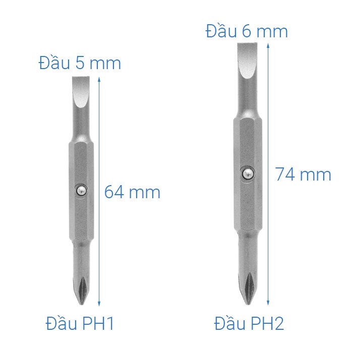 Bộ tuốc nơ vít 6 in 1 Crownman 0606001