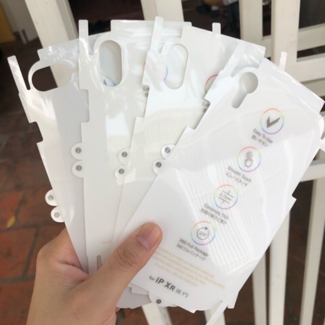 dán lưng PPF full lưng 7 màu cho ip 7 plus đến 12promax