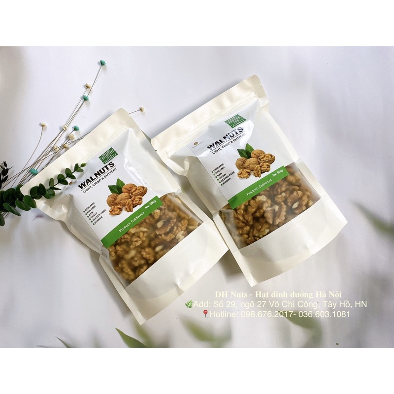 [ Mixed nuts 3 vị ] - 500g [ Nhân macca, nho chile 3 màu, nhân óc chó Mỹ ]