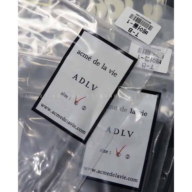 Áo thun ADLV 💙FREESHIP💙ADLV MARSHMALLOW SHORT SLEEVE T-SHIRT -Áo Thun Tay Lỡ Unisex-Đồ Đôi Nam N