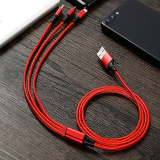 Dây Cáp Sạc Nhanh 2.4a Cho Iphone Android