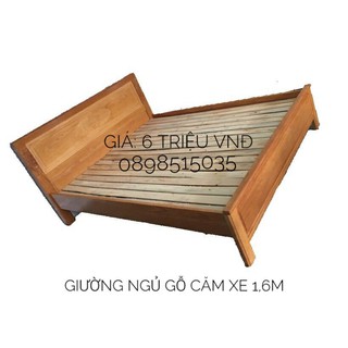 Giường ngủ gỗ căm xe