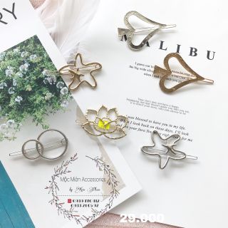 Kẹp tóc Hàn Quốc 🧝‍♀️ inbox mẫu 🤫