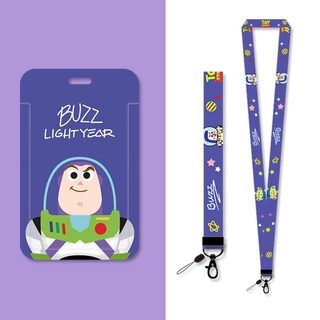 Vỏ Bảo Vệ Thẻ ID Họa Tiết Hoạt Hình Toy Story Dễ Thương Cho Học Sinh Giá Đỡ