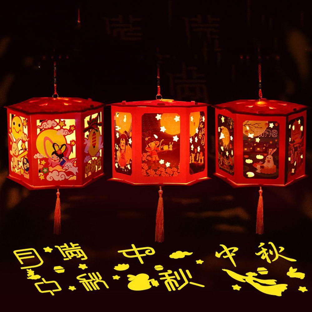 YIYU Lồng Đèn Hình Động Vật Hoạt Hình Dễ Thương Dùng Trang Trí DIY