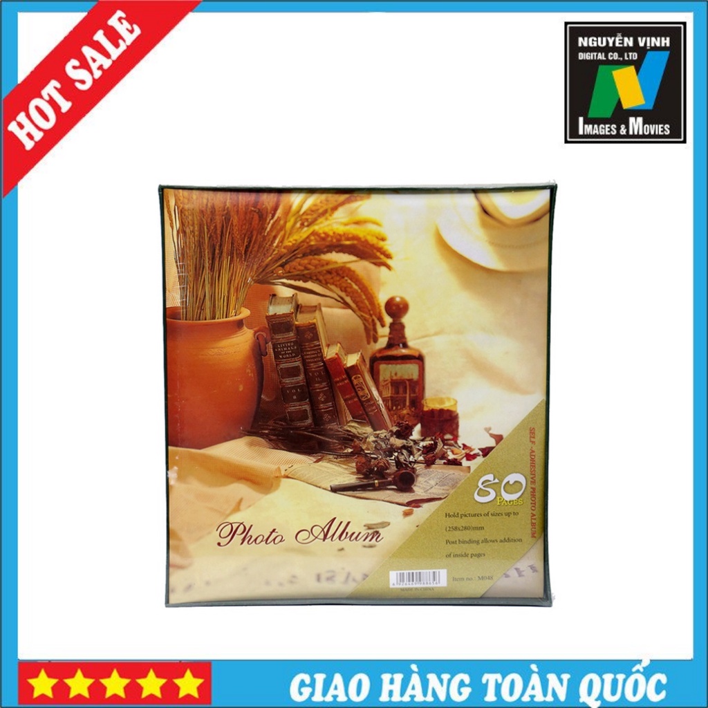 Quyển Album Dán ảnh cỡ 13x18 Hộp Nơi Lưu Giữ Những Kỷ Niệm Đẹp Mãi Theo Năm Tháng
