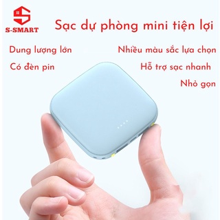 Sạc dự phòng - cục sạc dự phòng mini Creative, pin du phong dung lượng lớn, nhỏ gọn, tiện lợi hỗ trợ sạc nhanh
