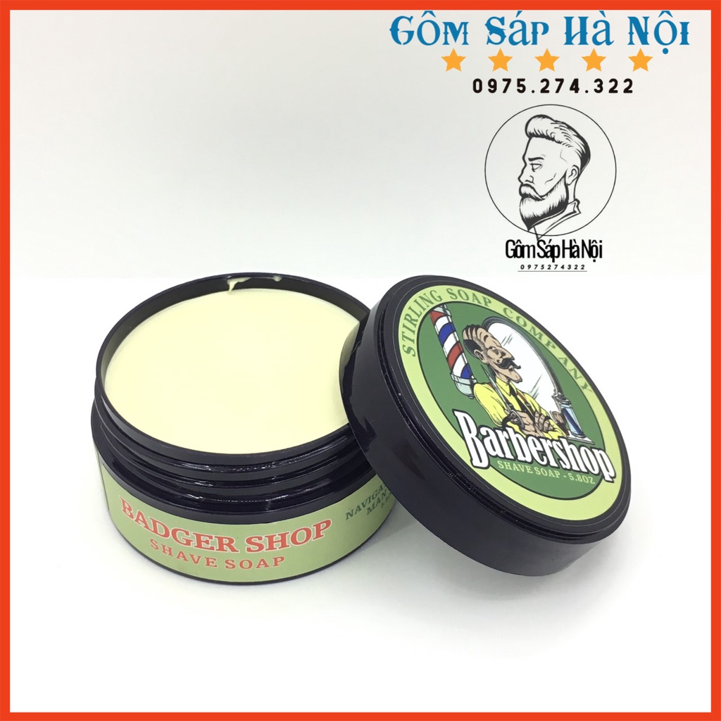 Gôm Xịt Tóc Butterfly Shadow Siêu Nếp 320ml + Sáp vuốt tóc nam cao cấp bóng mượt BarberShop Shave Soap 80gr + Lược