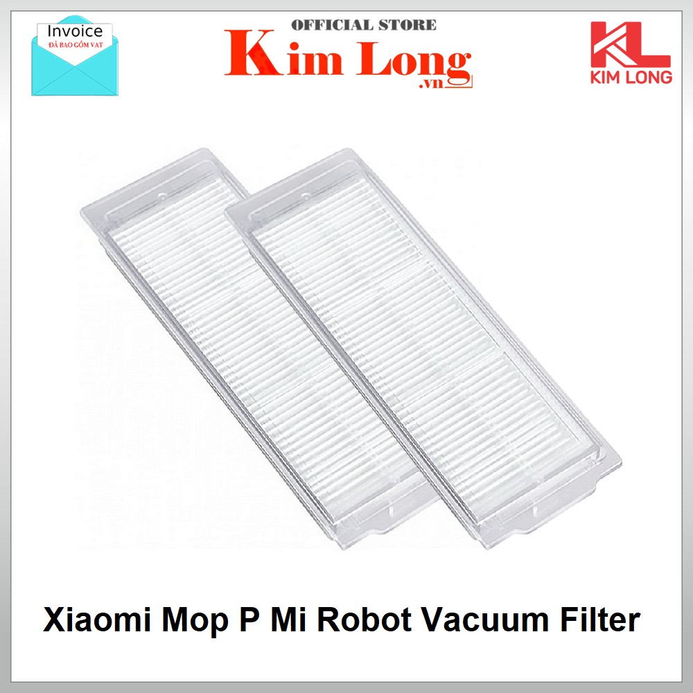 Lưới lọc bụi Robot hút bụi lau nhà Xiaomi Mi Vacuum Mop P Pro Mi Robot Vacuum Filter SKV4120TY ( 2 cái)