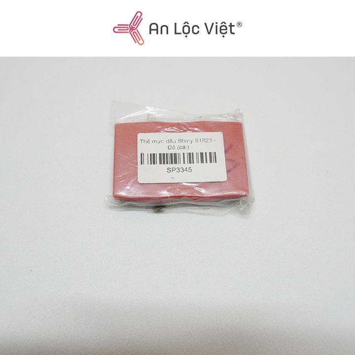 Thẻ mực dấu Shiny S1823 màu Đỏ