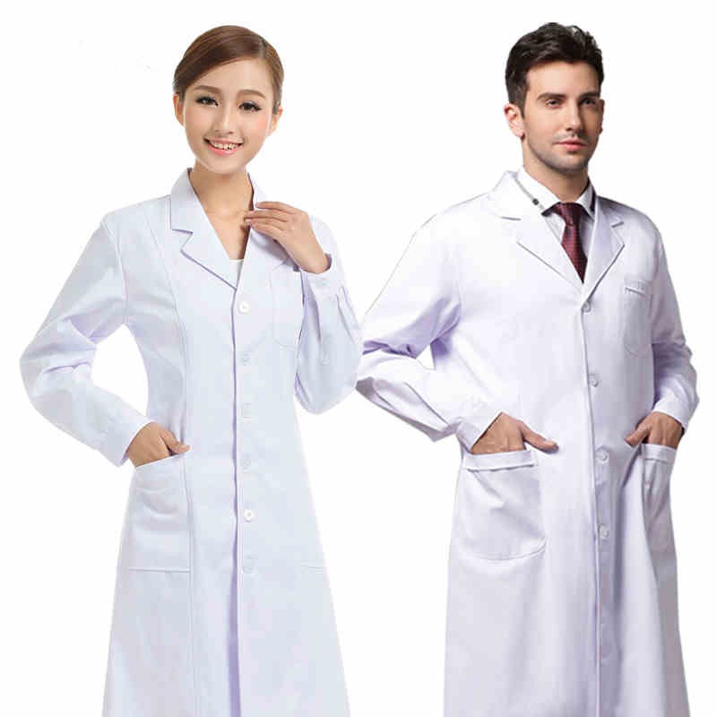 Áo blue trắng, áo choàng bác sĩ dài/ ngắn tay nhận may đồng phục bác sĩ