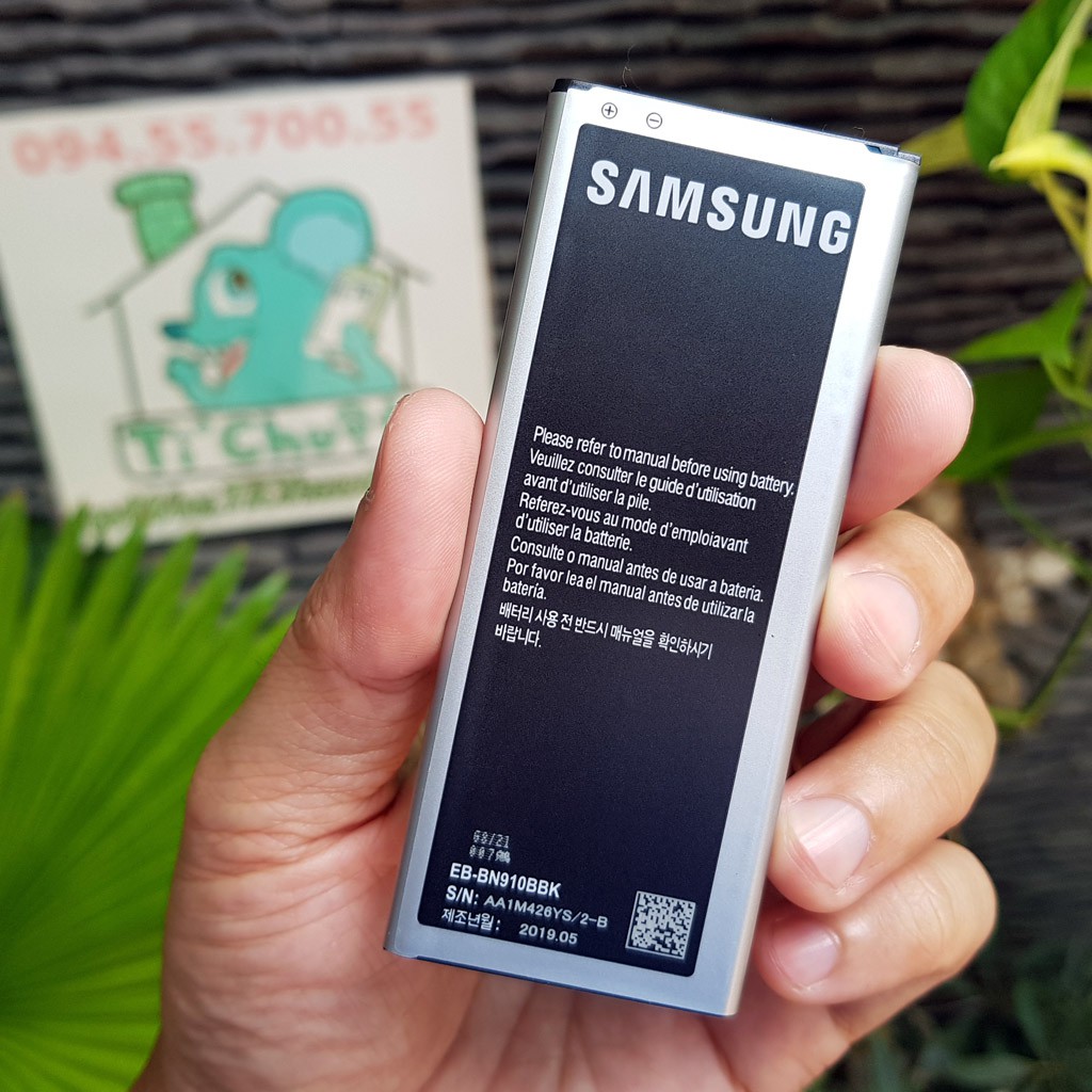 [Ảnh Thật] Pin Samsung Note 4 EB- BN910BBE 3220mAh Loại 1