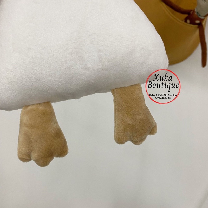 Thú Bông Vịt Trắng Organic Phong Cách Hàn Quốc