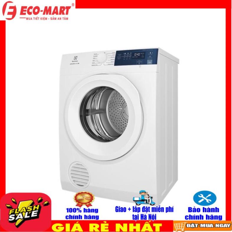 Máy sấy thông hơi  Electrolux EDS854J3WB 8.5 Kg model 2022 mới
