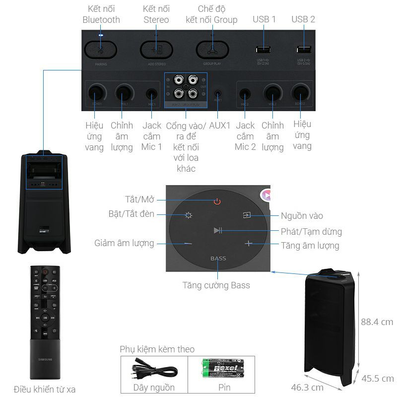 LOA THÁP SAMSUNG MX-T70