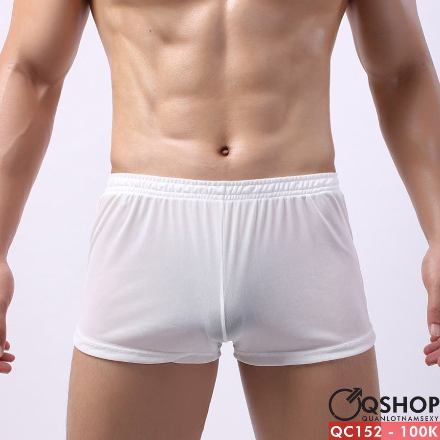 QUẦN NGỦ NAM THUN LƯỚI QSHOP QC152