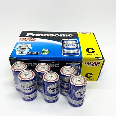 HỘP 24 VIÊN PIN TRUNG (SIZE C) PANASONIC