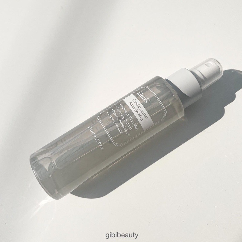 Xịt khoáng cấp ẩm Klairs Fundamental Ampule Mist 125ml