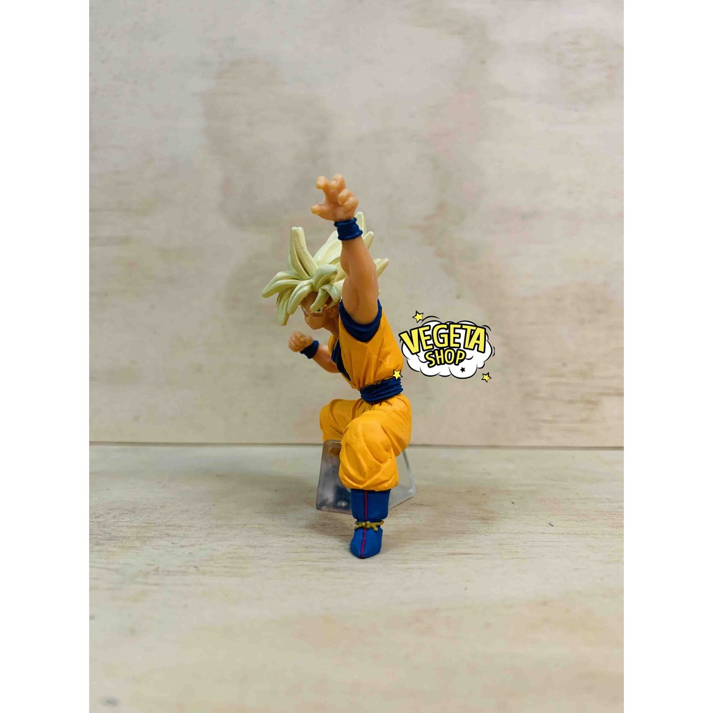 Mô hình Dragon Ball - SonGoku Goku SSJ - Gashapon HG - Chính hãng Bandai - Cao 9cm