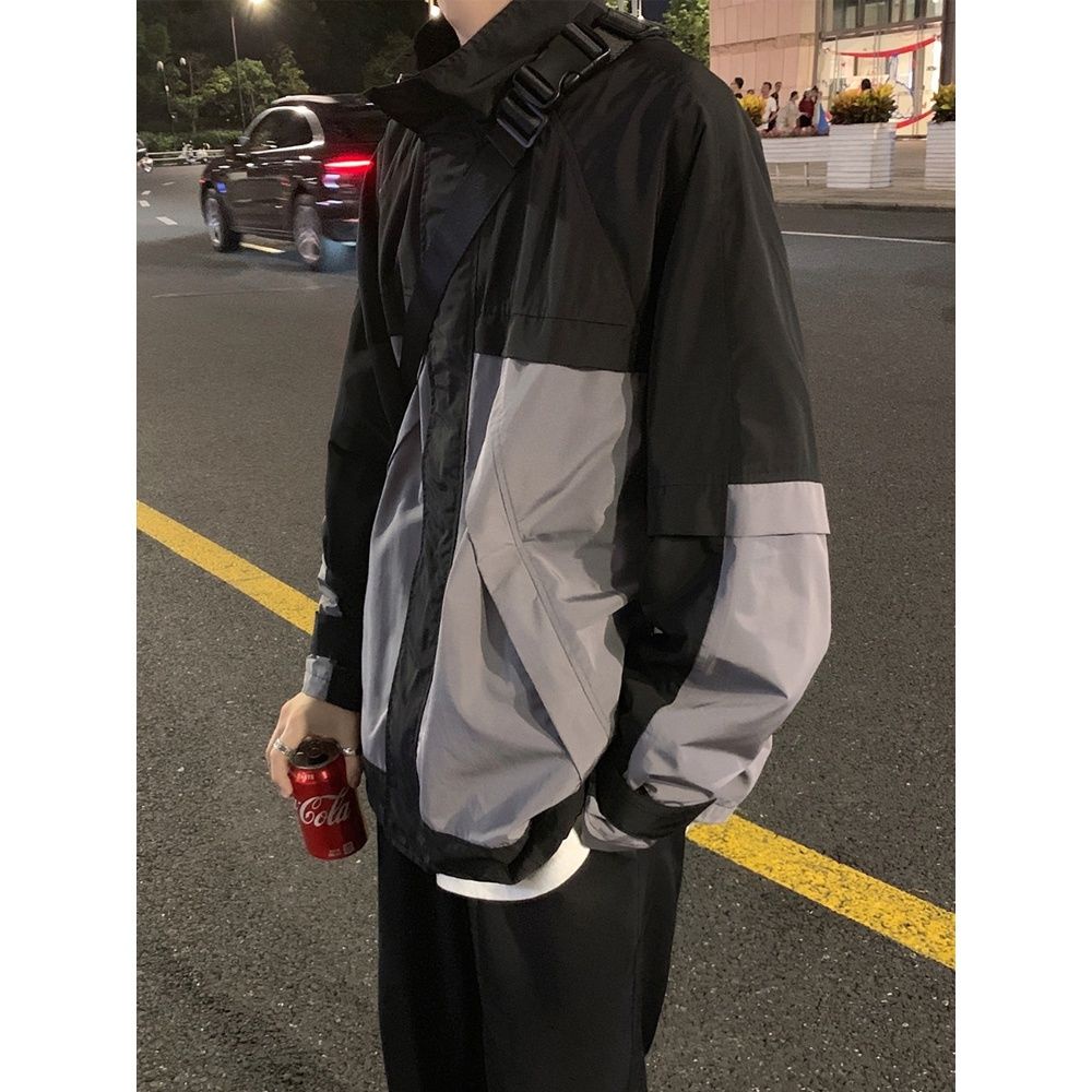 Áo khoác bomber thời trang Hàn Quốc 2021 cho nam