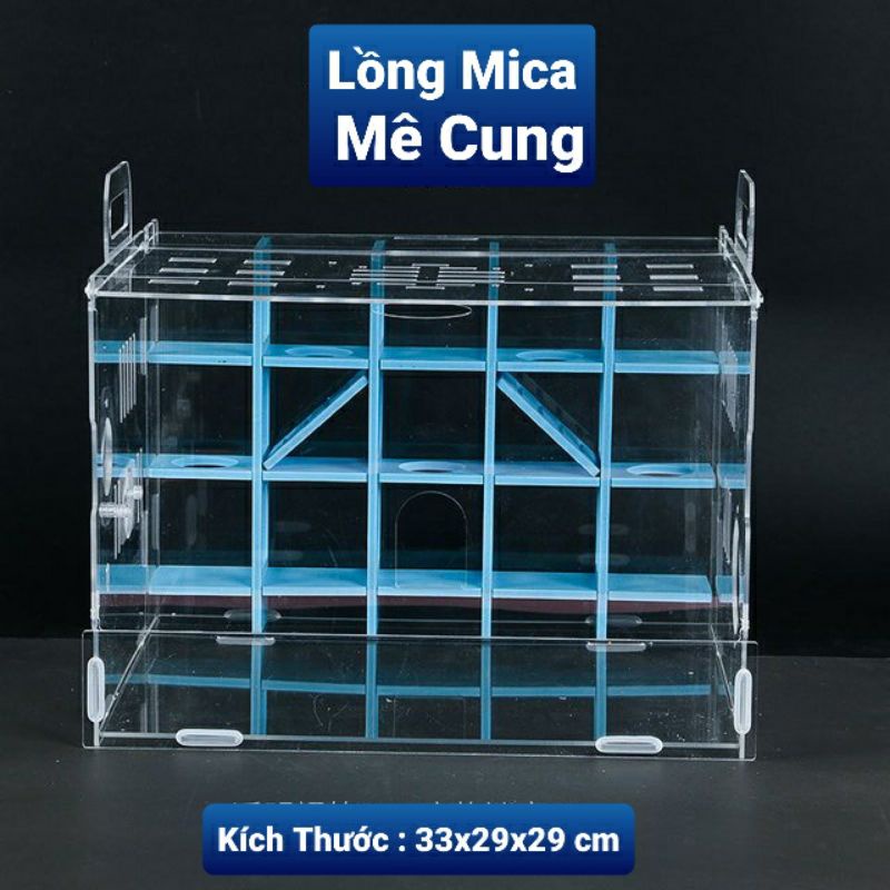 Lồng mica mê cung cho hamster