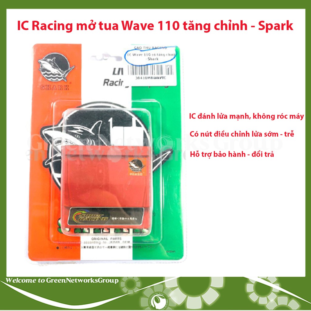 IC Racing mở tua Wave 110 tăng chỉnh - Spark Greennetworks