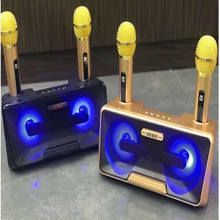 - Loa Karaoke Mini SD-301 + Kèm 2 Micro Hay Độc Lạ âm thanh to chuẩn hát cực ấm cực hay