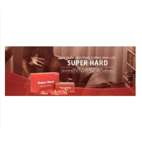 [Made in USA][Siêu Phẩm] Set 3 viên kẹo Super Hard bản lĩnh đàn ông đích thực
