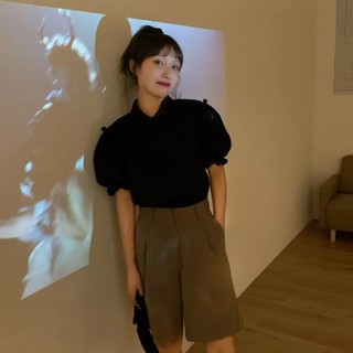 Set sơ mi quần ngố xinh xắn