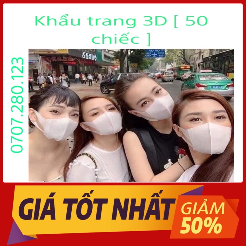 Khẩu trang 3D Monji