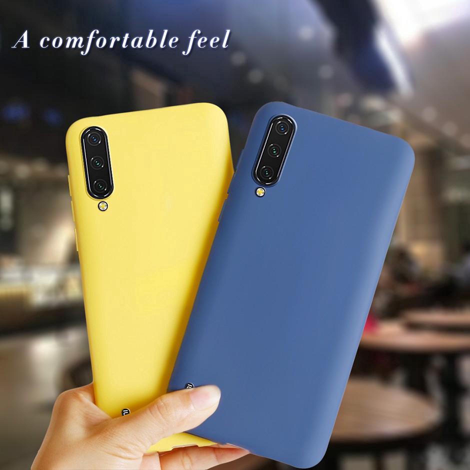 Ốp điện thoại màu kẹo bằng silicon mềm cho XIAOMI MI A1 MI A2 LITE MI A3 MIA3 LITE