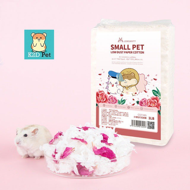 Giấy lót chuồng Hamster Small Pet Cotton Jonsanty 1LB