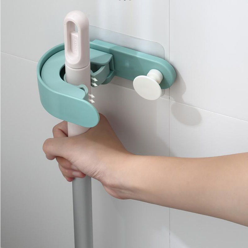 Giá Treo Cây Lau Nhà Gắn Tường Tiện Lợi