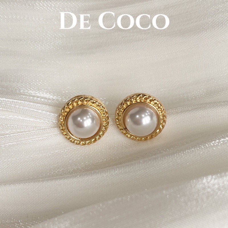 Khuyên tai bông tai solar earrings De Coco