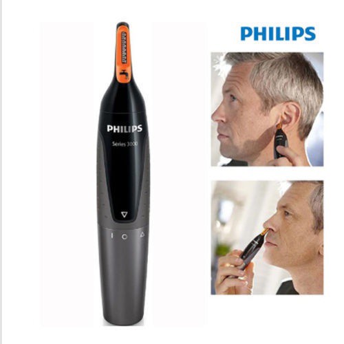 [Bảo hành 24 tháng] Máy cắt tỉa lông mũi, lông tai, lông mày cao cấp Philips NT3160