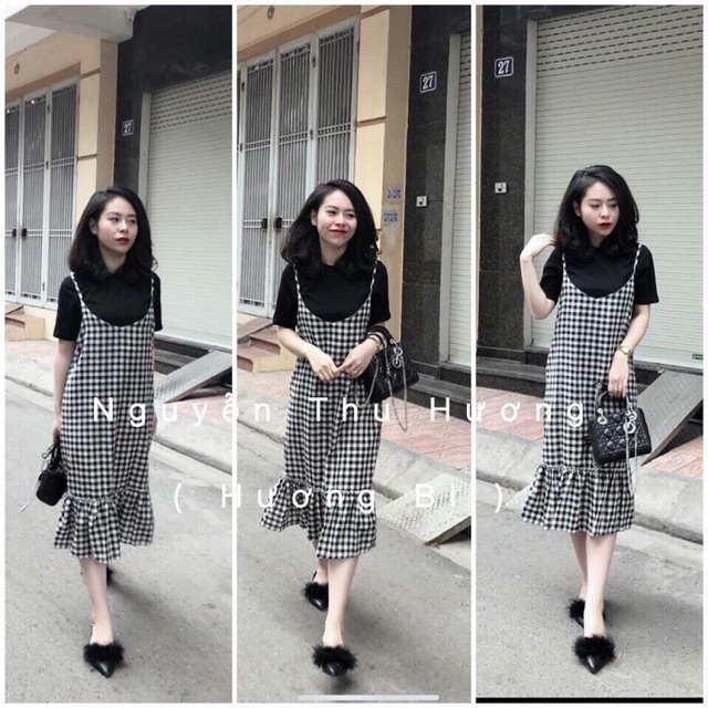 Sét đầm caro đuôi cá