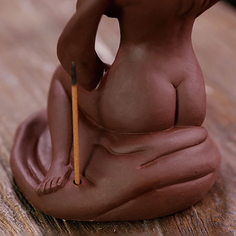 Đế Đốt Trầm Hương Hình Thác Nước Bằng Gốm Phong Cách Bắc Âu