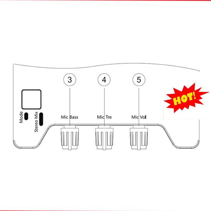 Sound card âm thanh XOX KS108 - thiết bị thu âm livestream hát karaoke mới