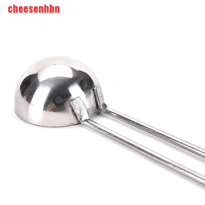 [cheesenhbn]1 Pcs Coffee Tea Bean Spoon Stainless Steel Long Handle Measuring Stirring Spoon