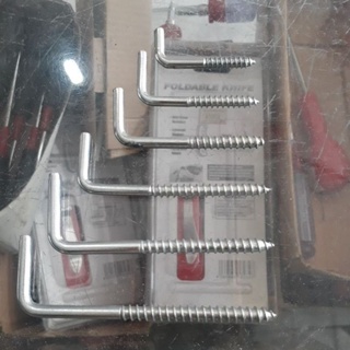10cái móc màn chữ L