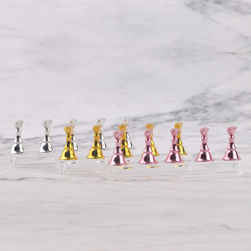 Đế gắn móng giả tập vẽ,tập sơn,đế móng nail nam châm