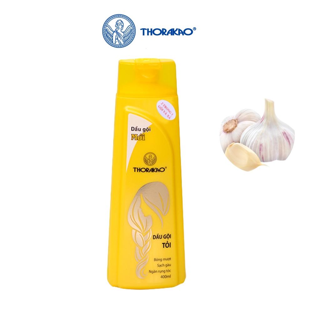 Dầu gội tỏi Thorakao 400ml giúp ngăn ngừa gàu hữu hiệu