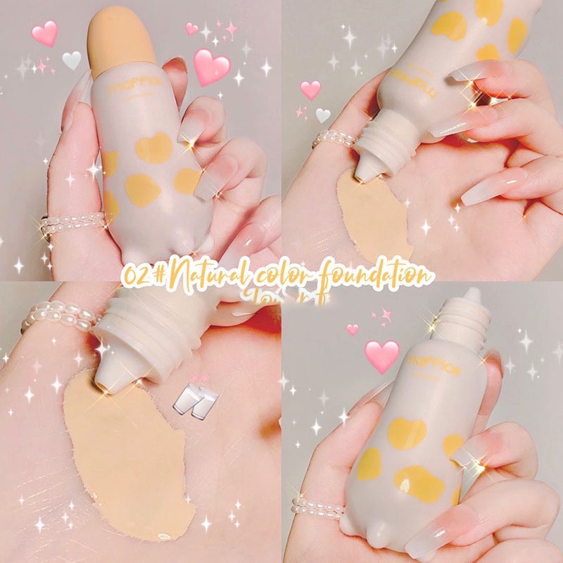 Dairy Kem Nền Dạng Lỏng Che Khuyết Điểm Dưỡng Ẩm Tạo Lớp Trang Điểm Tự Nhiên