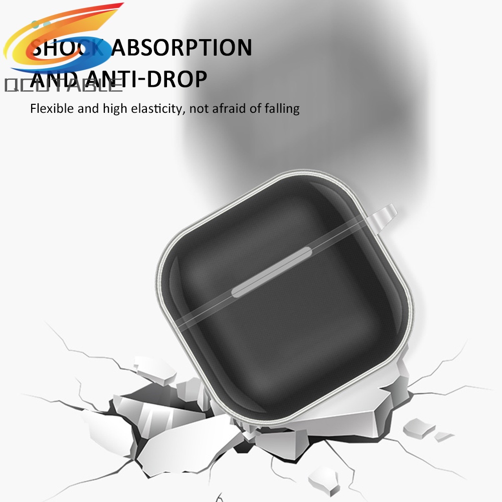 Vỏ bảo vệ hộp tai nghe Bluetooth Lenovo LP40 bằng TPU mềm trong suốt tiện dụng chất lượng cao