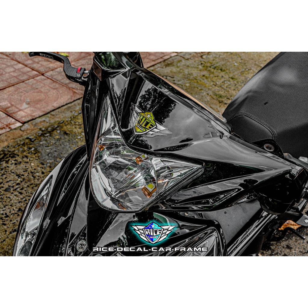 Tem Ex 135 4s Full Đen Mẫu Exciter  Spark RR Thái